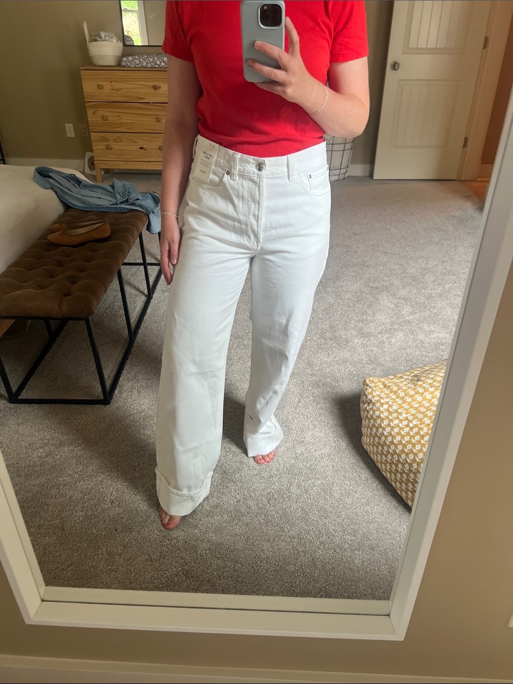 NWT Madewell Low-Slung Baggy Jeans